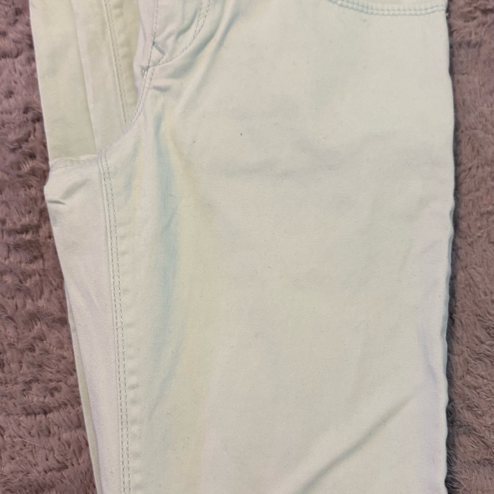 Mint Green Express Jeans